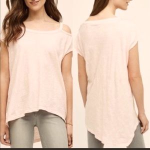 Left Of Center Anthropologie Asymmetric Top EUC Sm